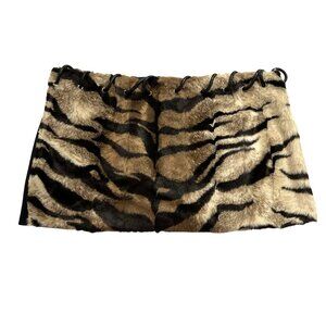 Outcast Toulouse Mini Skirt in Tiger